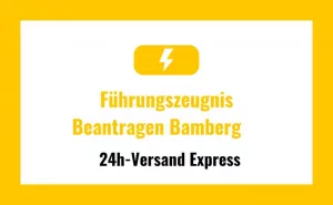 Führungszeugnis Beantragen Bamberg