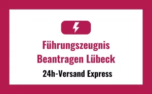 Führungszeugnis Beantragen Lübeck