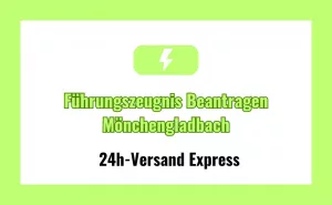 Führungszeugnis Beantragen Mönchengladbach