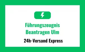 Führungszeugnis Beantragen Ulm Online