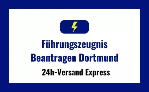 Führungszeugnis Beantragen in Dortmund