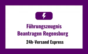 Führungszeugnis in Regensburg Beantragen