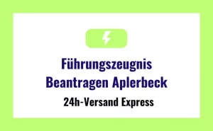 Führungszeugnis Beantragen Aplerbeck