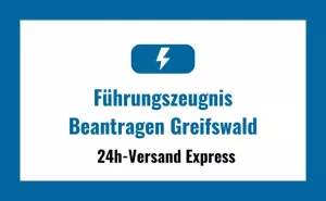 Führungszeugnis Beantragen Greifswald