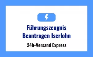 Führungszeugnis Beantragen Iserlohn