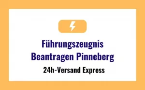 Führungszeugnis Beantragen Pinneberg