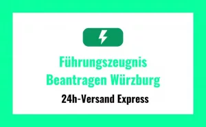 Führungszeugnis Beantragen Würzburg