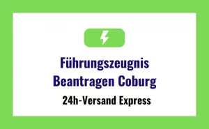Führungszeugnis Beantragen in Coburg
