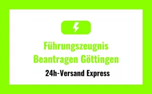 Führungszeugnis Beantragen in Göttingen